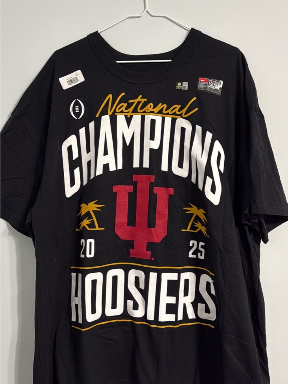 The Nike Tee Indiana Hoosiers National Champs T-Shirt - XXL